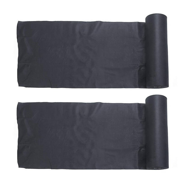 2 Pack Mutual Industries 3 x 300 Foot Geotextile Drainage Fabric Cut Rolls